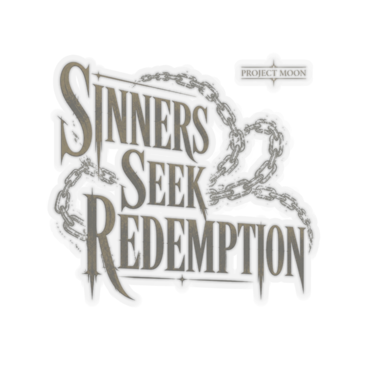 Limbus Company "Sinners Seek Redemption" Sticker