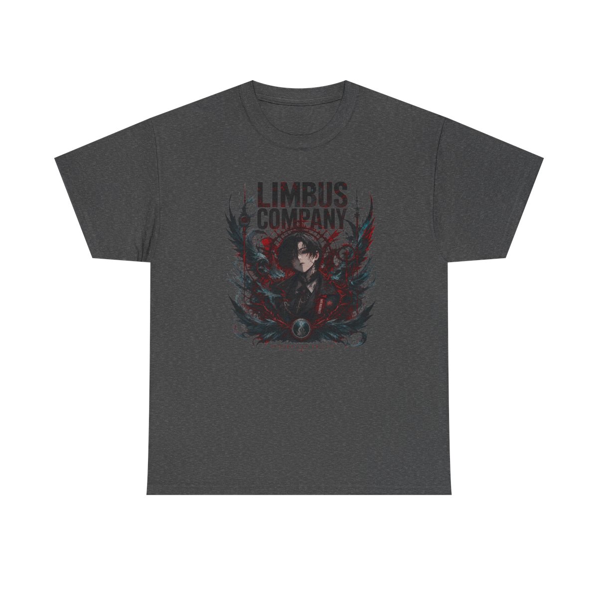Limbus Company Logo, Creating An Ethereal Atmosphere. Unisex Tee - alternate angle 3, merchandise